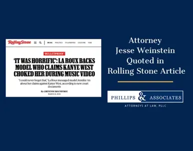 Attorney Jesse Weinstein Quoted in Rolling Stone Article: