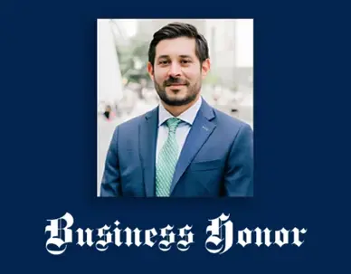 Joshua Friedman Featured in Business Honor