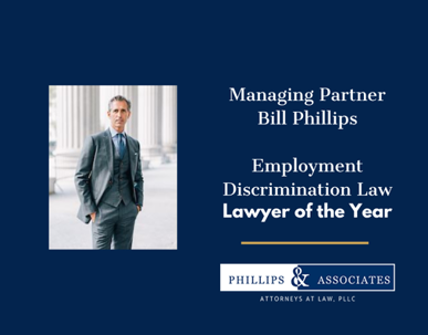 Leaders in Law Names William Phillips Employment Discrimination Law Lawyer of the Year
