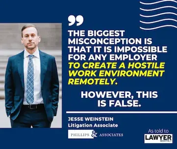 Jesse Weinstein Discusses Impact of Remote Work on Employment Discrimination for Lawyer Monthly