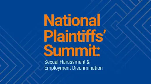 National Plaintiffs' Summit