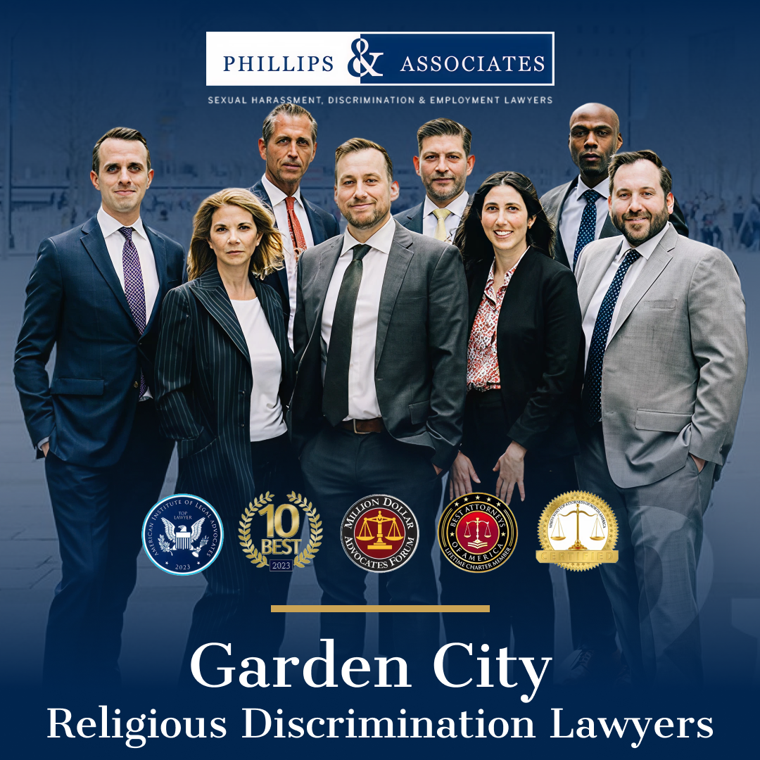 Garden City religious discrimination lawyer