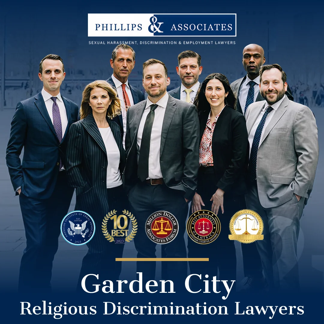 Garden City religious discrimination lawyer