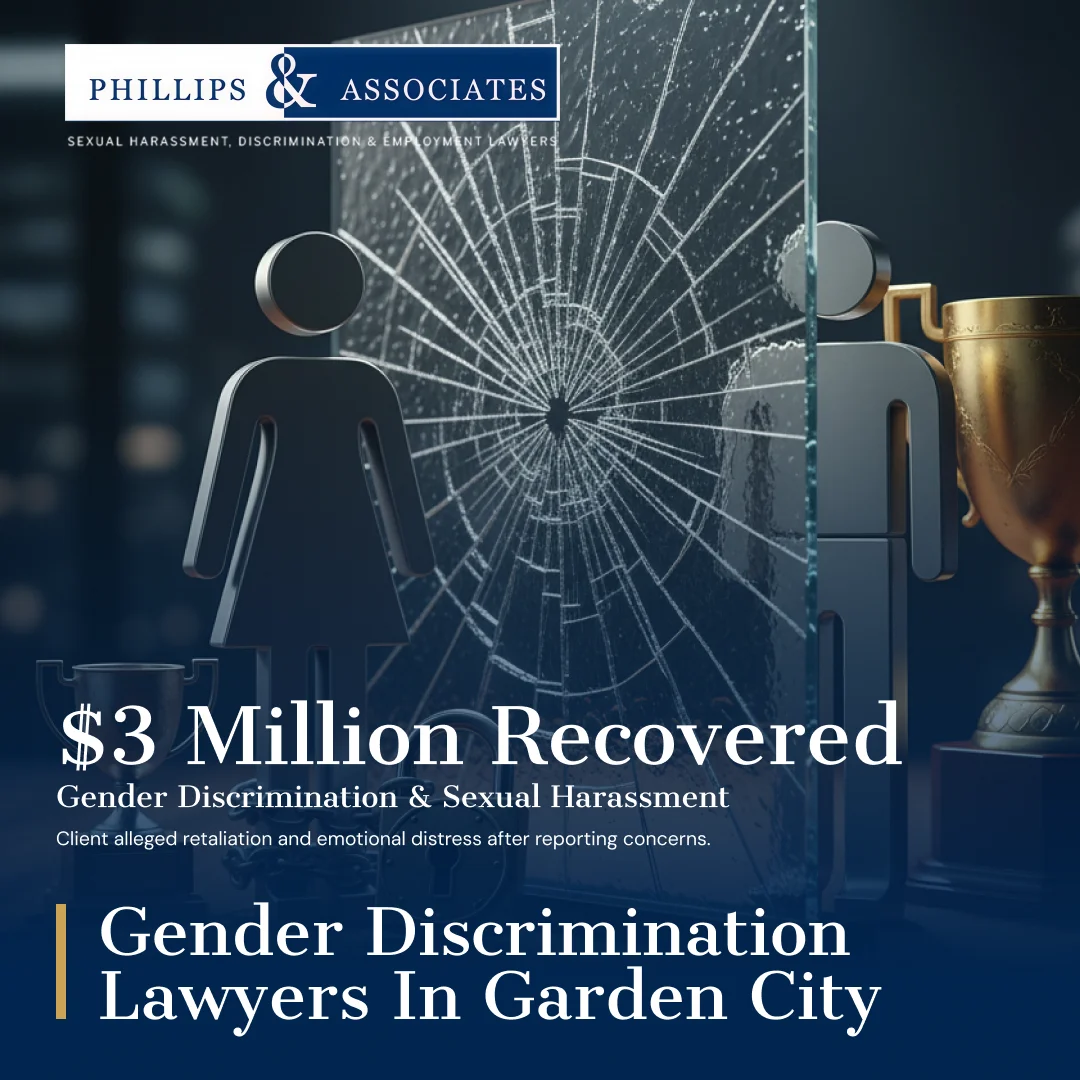 Gender discrimination lawyers in Garden City