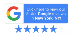 5-star reviews on Google