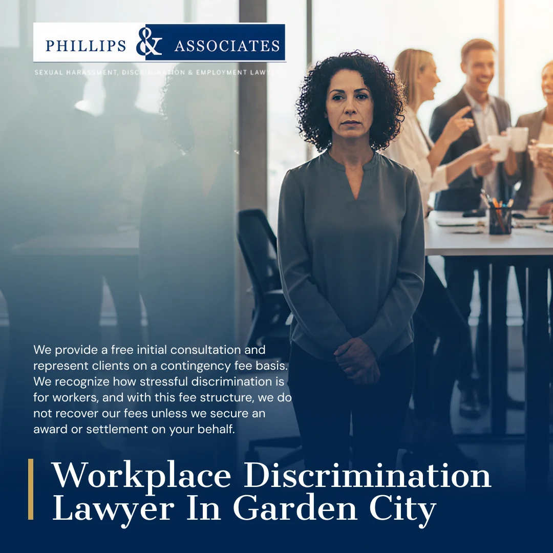 Workplace discrimination lawyer in Garden City