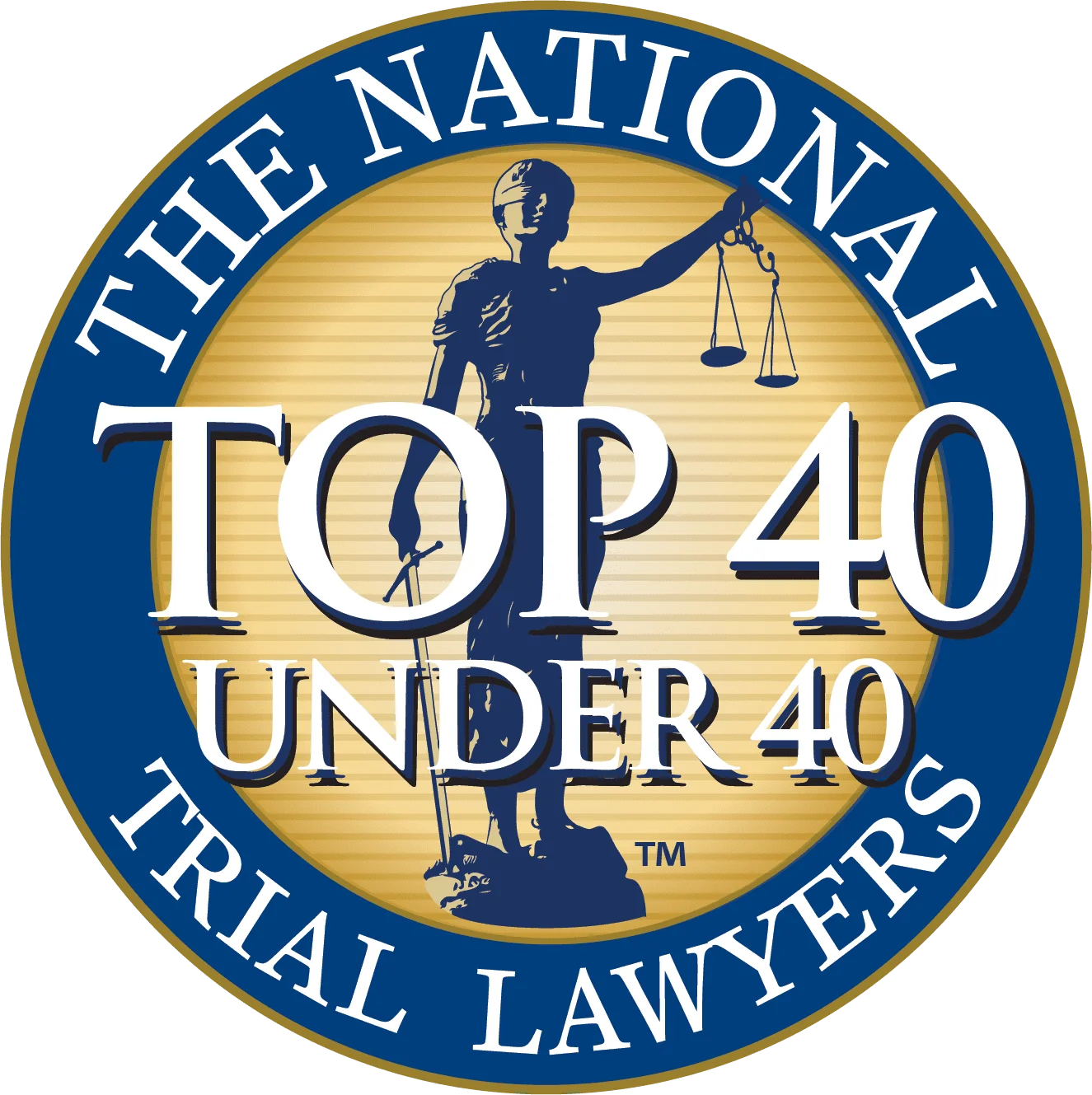 National Trial Lawyers Top 40 Under 40 logo